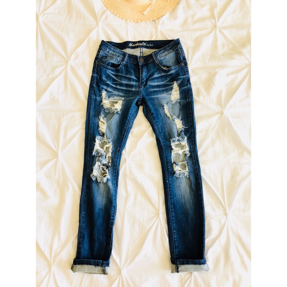Distressed Skinnies